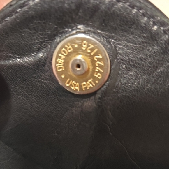 Rebecca Minkoff Black Leather Bag with Silver Accents VINTAGE!!! - Picture 7 of 10